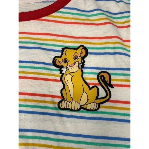 Disney striped women’s shirt with little Simba decal - Picture 4 of 6